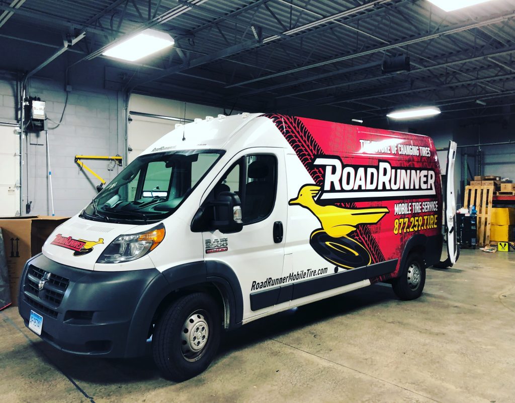 Road Runner Van with ecube
